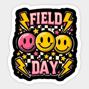 Field Day Field Day 2024 Checkered ,Game Day ,End of Year Teacher,Field Day Group ,Sports Day,Field Day Sticker